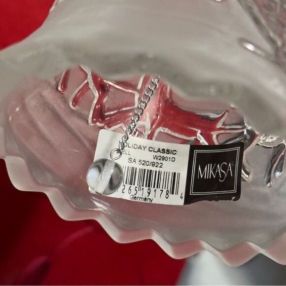 Mikasa Holiday Classics Christmas Bell Made in Germany - Picture 12 of 13